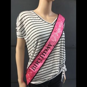 ➡️3/$10⬅️ Birthday Princess sash